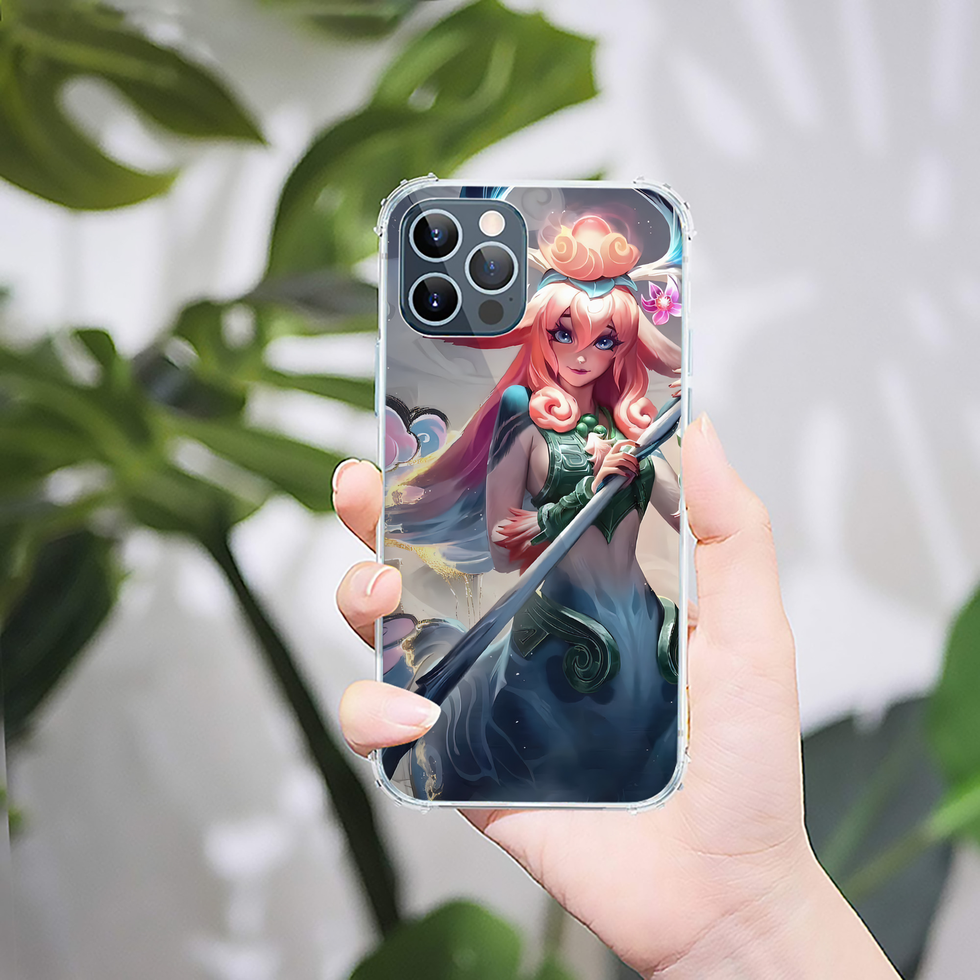 （画像用） リーグ・オブ・レジェンド League of Legends LOL 【iPhone 12シリーズ対応】透明スマホケース（クリアソフトケース）